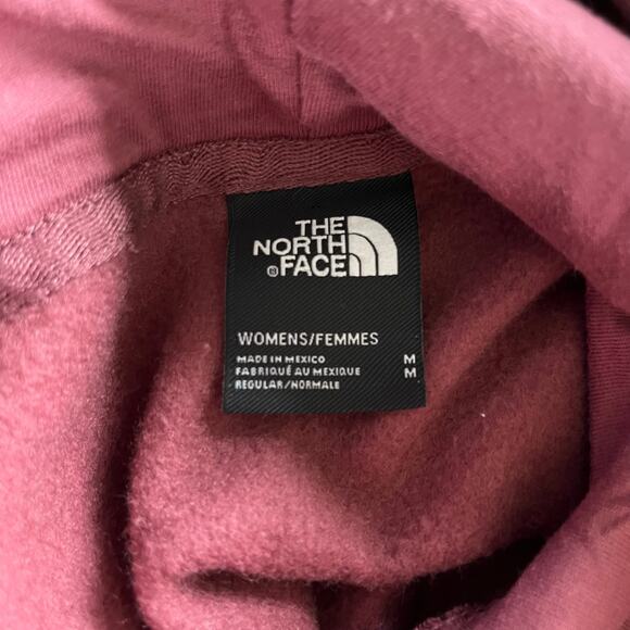 The North Face Logo Graphic Hoodie - Women's Size M - Maroon/Multicolor - Picture 4 of 5